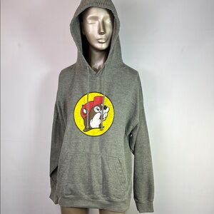 BUC-EE’S Gray Graphic Hoodie